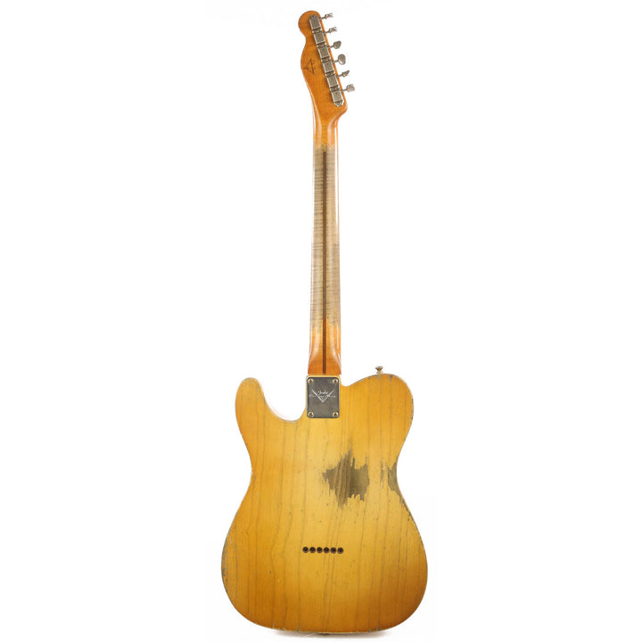 Fender Custom Shop 1954 Telecaster Masterbuilt Dale Wilson Heavy Relic Smoked Nocaster Blonde