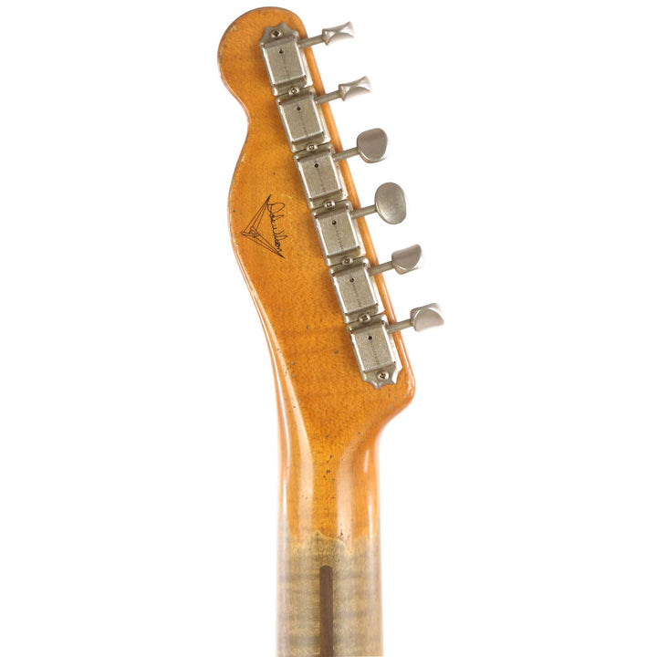 Fender Custom Shop 1954 Telecaster Masterbuilt Dale Wilson Heavy Relic Smoked Nocaster Blonde