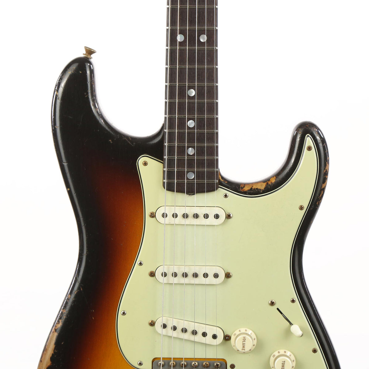 Fender Custom Shop 1969 Stratocaster Relic 3-Tone Sunburst Masterbuilt Dale Wilson — 6