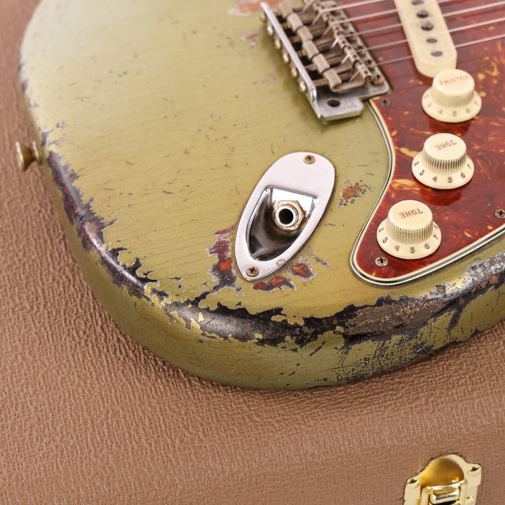 Fender Custom Shop '61 Stratocaster Relic Aged Firemist Silver over 3-Tone Sunburst Masterbuilt Dale Wilson