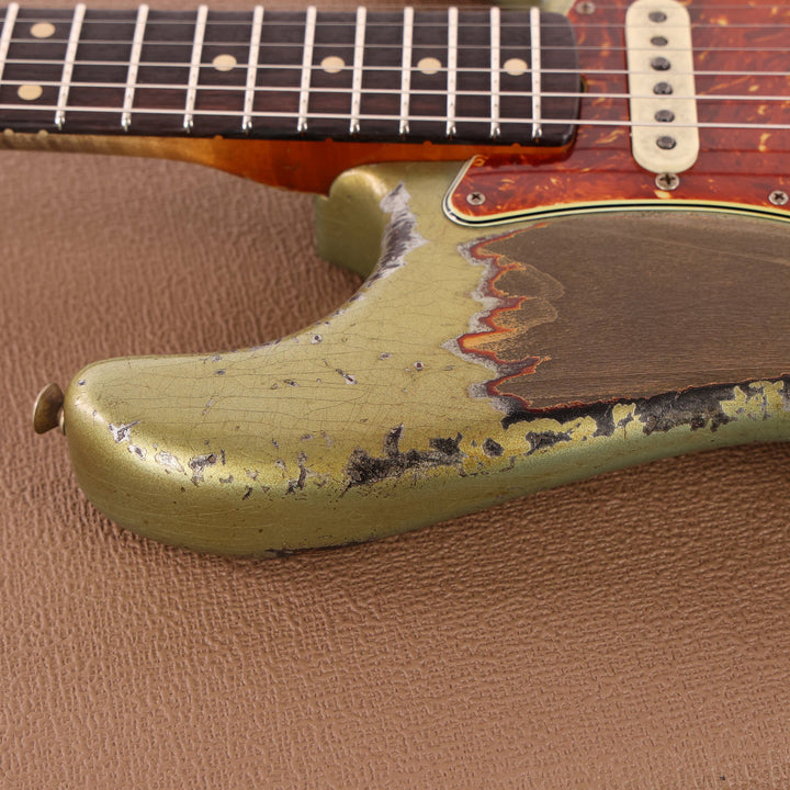 Fender Custom Shop '61 Stratocaster Relic Aged Firemist Silver over 3-Tone Sunburst Masterbuilt Dale Wilson