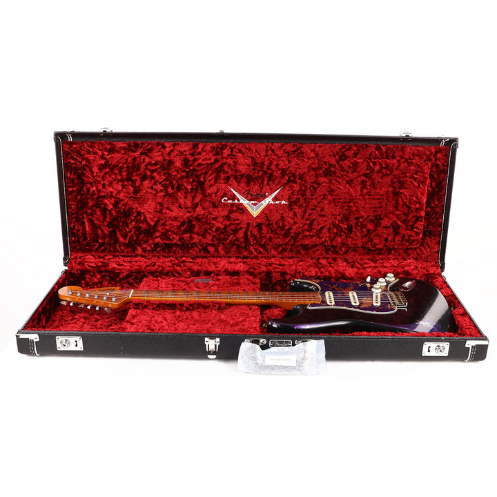 Fender Custom Shop 1969 Stratocaster Black over Purple Paisley Masterbuilt Dale Wilson