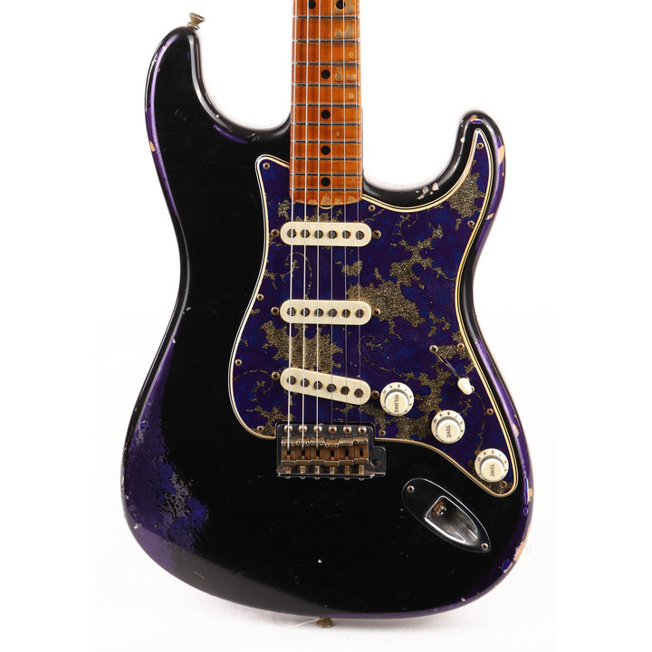Fender Custom Shop 1969 Stratocaster Black over Purple Paisley Masterbuilt Dale Wilson
