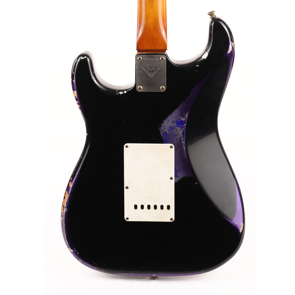 Fender Custom Shop 1969 Stratocaster Black over Purple Paisley Masterbuilt Dale Wilson — 6