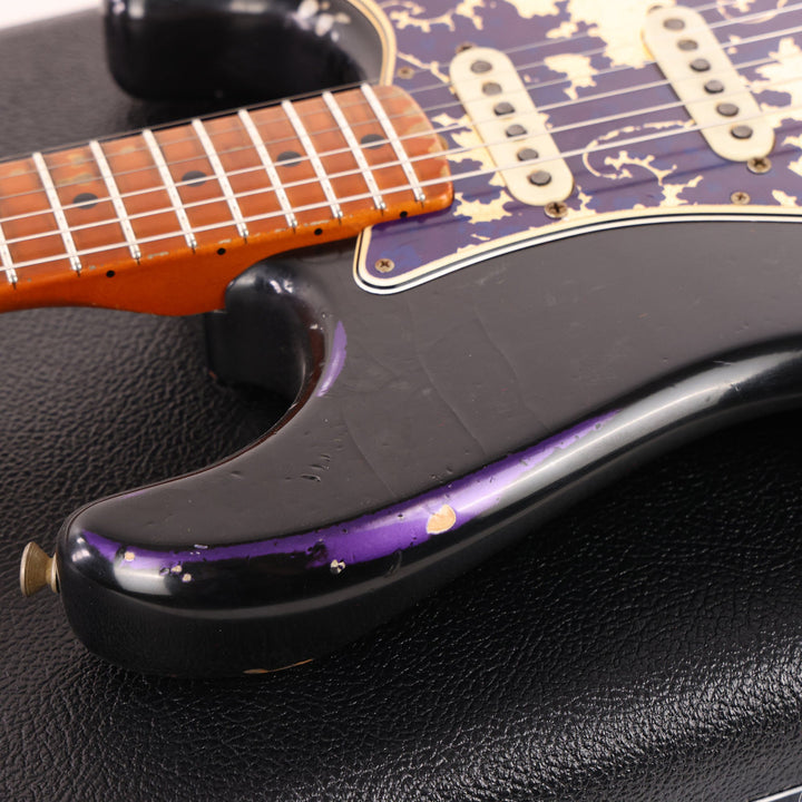 Fender Custom Shop 1969 Stratocaster Black over Purple Paisley Masterbuilt Dale Wilson