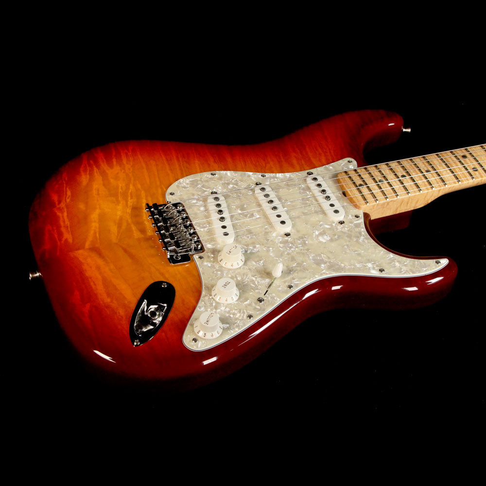 Fender Custom Shop 1966 Stratocaster Masterbuilt Greg Fessler Aged Cherry Sunburst NOS — 8
