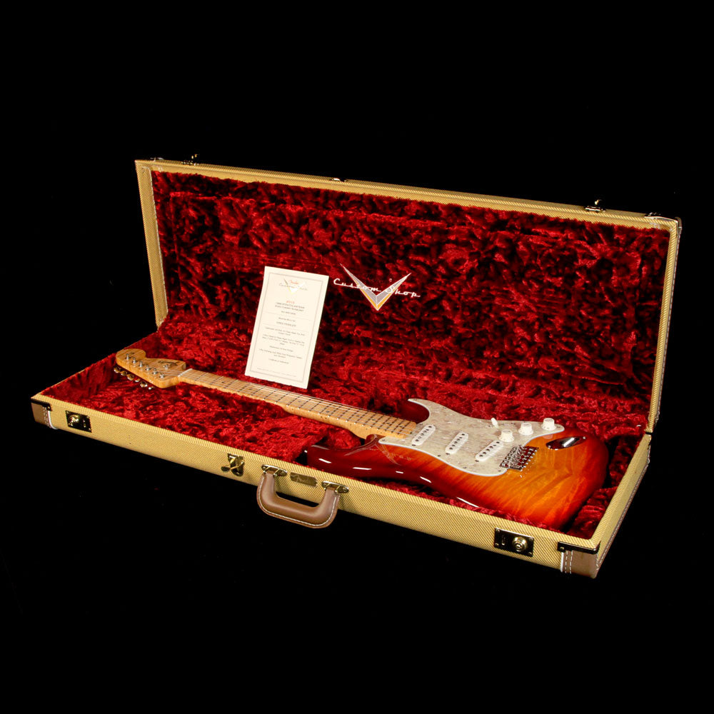 Fender Custom Shop 1966 Stratocaster Masterbuilt Greg Fessler Aged Cherry Sunburst NOS — 10