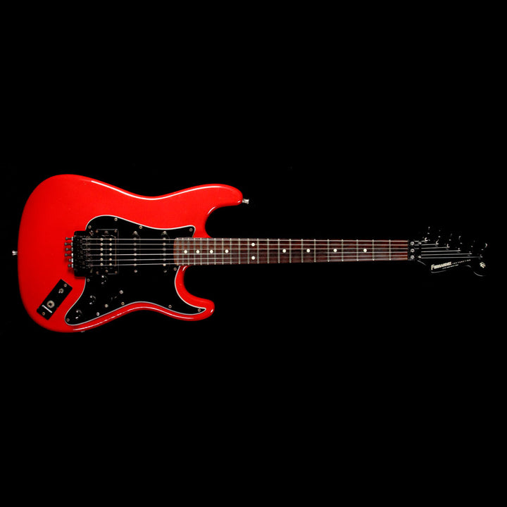 Used 1980s Fernandes Function Brad Gillis Signature Model Electric Guitar Red