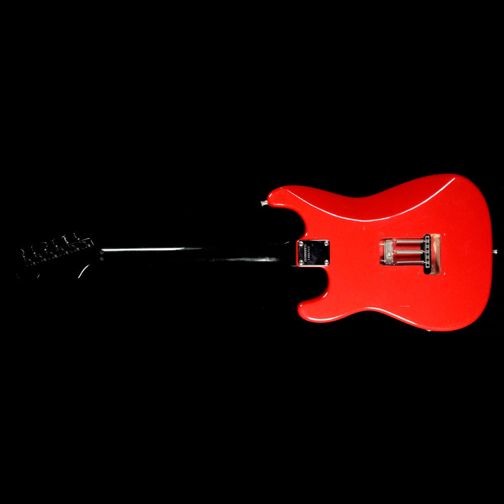 Used 1980s Fernandes Function Brad Gillis Signature Model Electric Guitar Red — 3