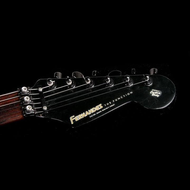 Used 1980s Fernandes Function Brad Gillis Signature Model Electric Guitar Red