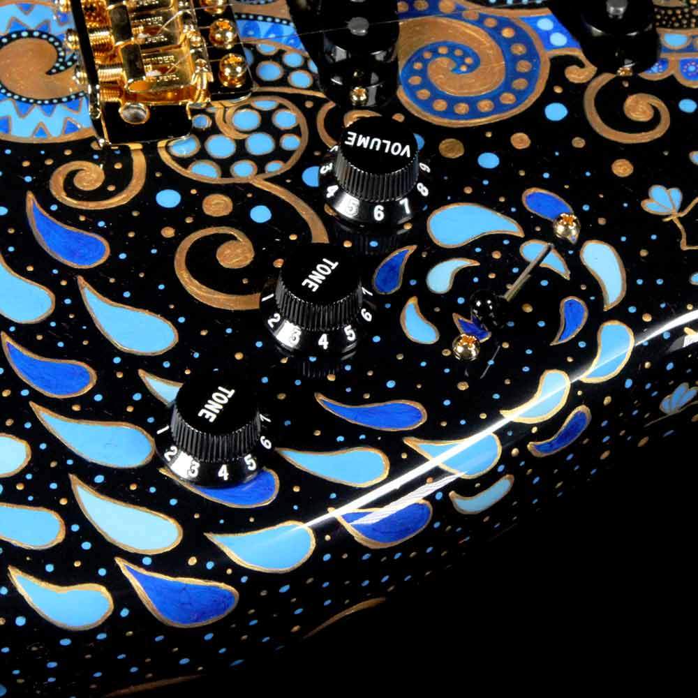 Fender Custom Shop Delta Blue Stratocaster Masterbuilt Greg Fessler with Sarah Gallenberger Artwork — 8