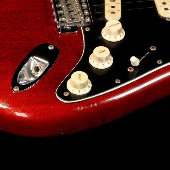 Fender Custom Shop 1960 Stratocaster Masterbuilt Jason Smith Aged Trans Cherry Relic