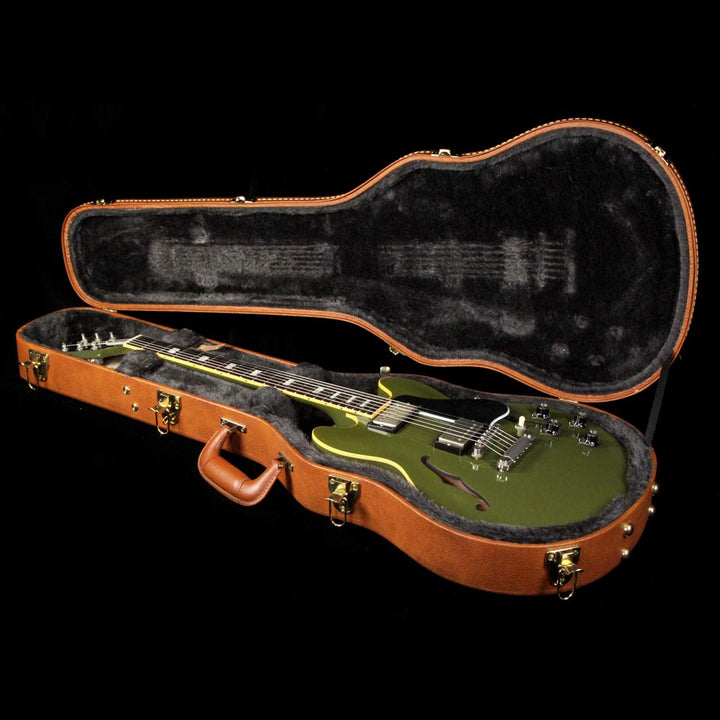 Used 2017 Gibson Memphis Limited Edition ES-339 VOS Electric Guitar Drab Green