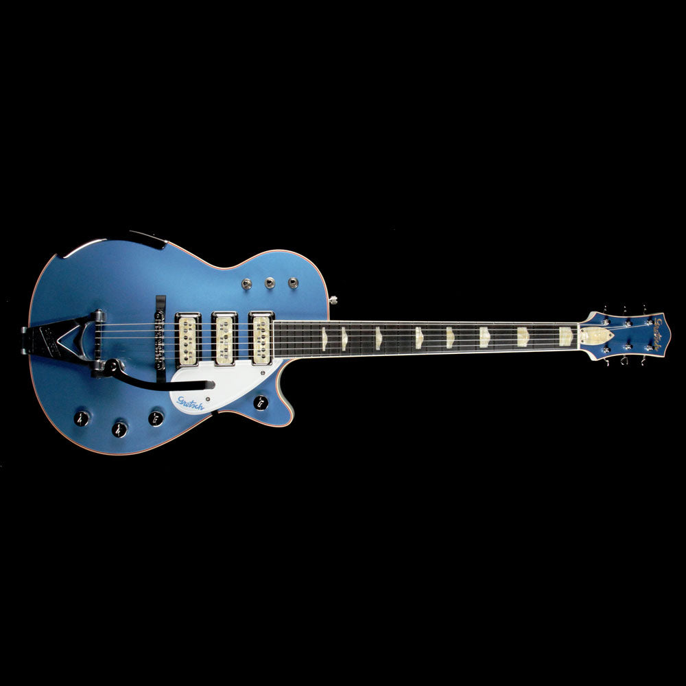 Gretsch G6128T Dyna Jet Masterbuilt Stephen Stern Lake Placid Blue — 2
