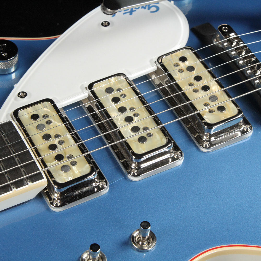 Gretsch G6128T Dyna Jet Masterbuilt Stephen Stern Lake Placid Blue — 6