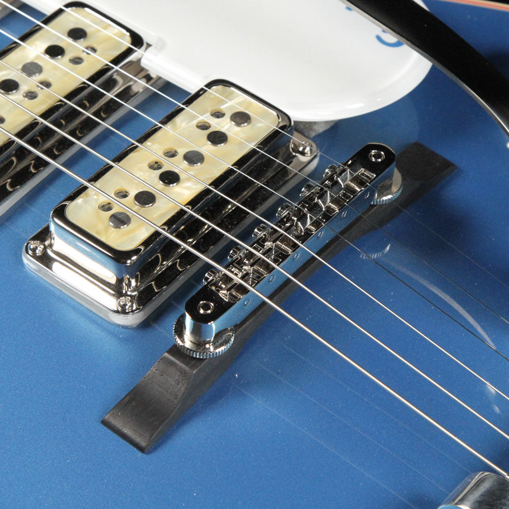 Gretsch G6128T Dyna Jet Masterbuilt Stephen Stern Lake Placid Blue — 7