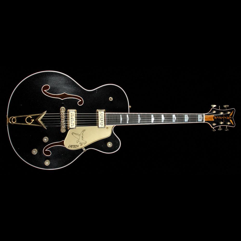 Gretsch Custom Shop G6136 1955 Falcon Masterbuilt Stephen Stern Metallic Black Relic — 2