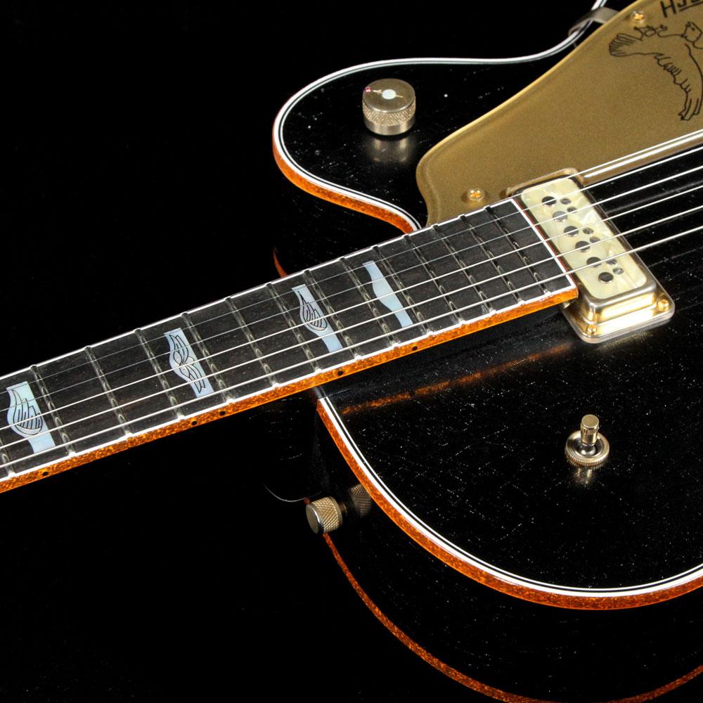 Gretsch Custom Shop G6136 1955 Falcon Masterbuilt Stephen Stern Metallic Black Relic — 8