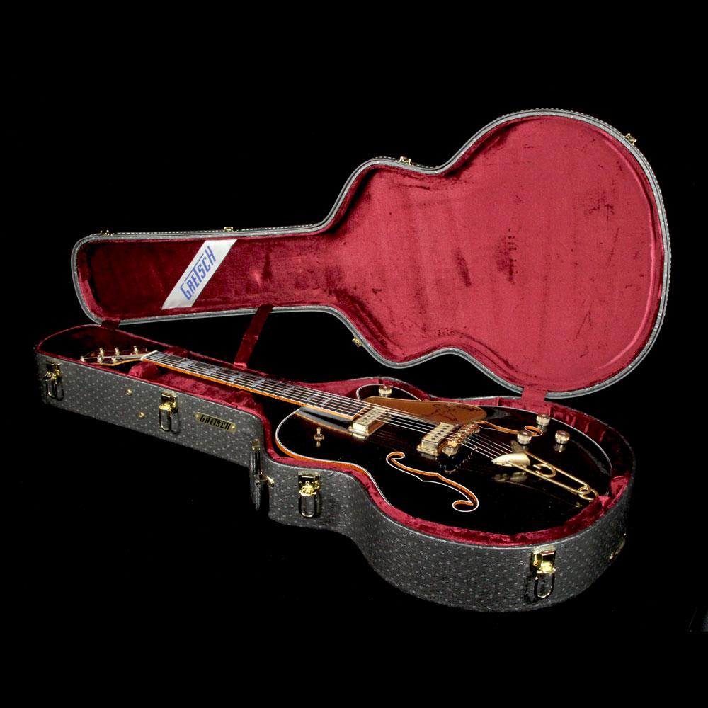 Gretsch Custom Shop G6136 1955 Falcon Masterbuilt Stephen Stern Metallic Black Relic — 10