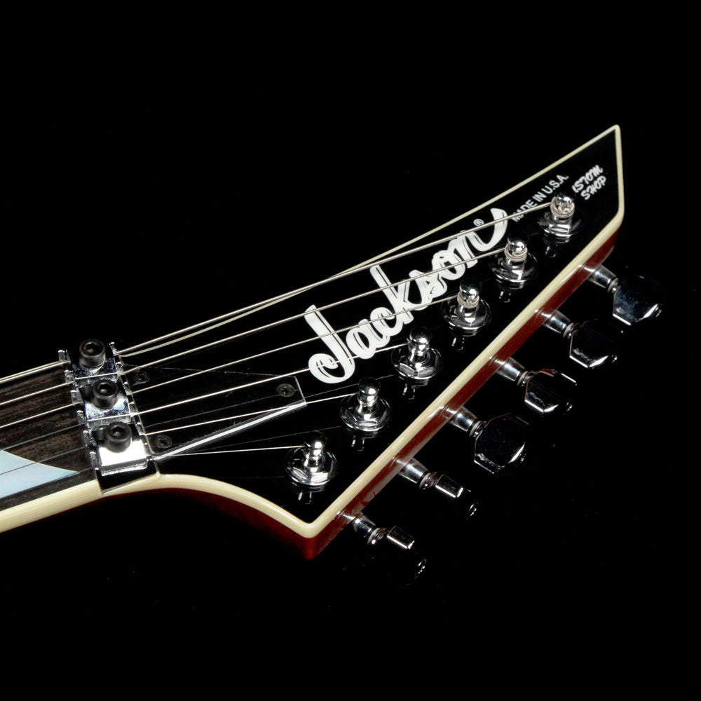 Jackson Custom Shop F-Bird 2H Masterbuilt Mike Shannon Amber Sunburst — 4