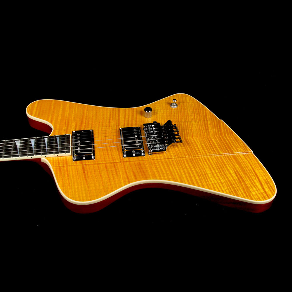 Jackson Custom Shop F-Bird 2H Masterbuilt Mike Shannon Amber Sunburst — 8