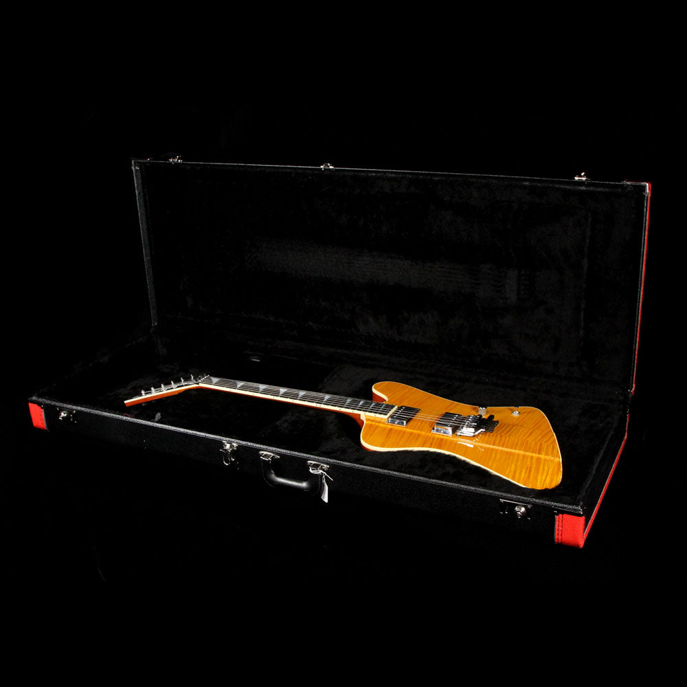 Jackson Custom Shop F-Bird 2H Masterbuilt Mike Shannon Amber Sunburst — 9