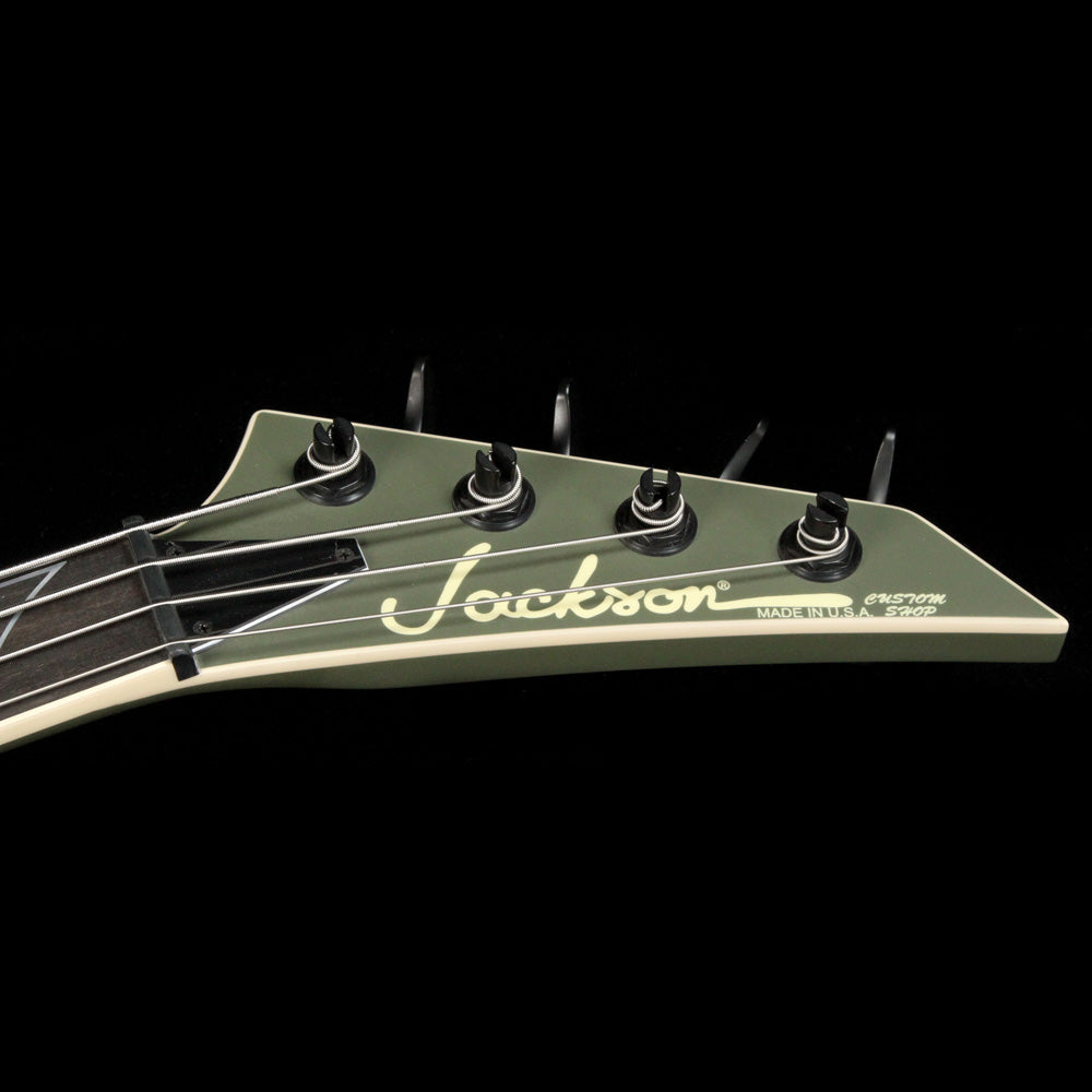 Jackson Custom Shop Concert Bass Masterbuilt Mike Shannon Army Drab Green — 6