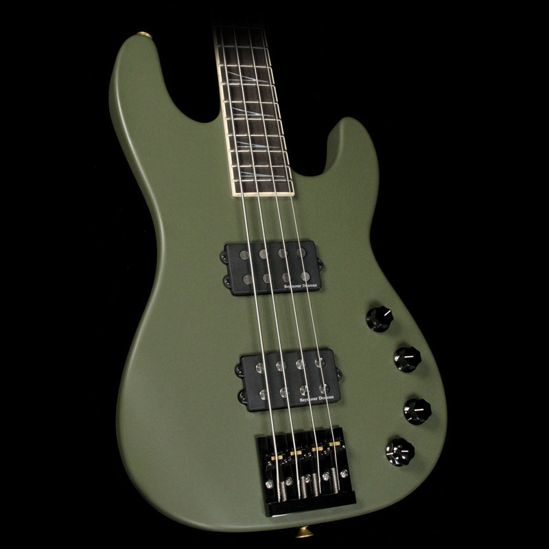 Jackson Custom Shop Concert Bass Masterbuilt Mike Shannon Army Drab Green — 1