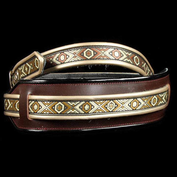 Jodi Head Brocade Guitar Strap Thunderbird Brown