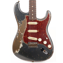 Fender Custom Shop Music Zoo Ultimate Relic 1960 Stratocaster Masterbuilt Jason Smith Charcoal Frost Metallic
