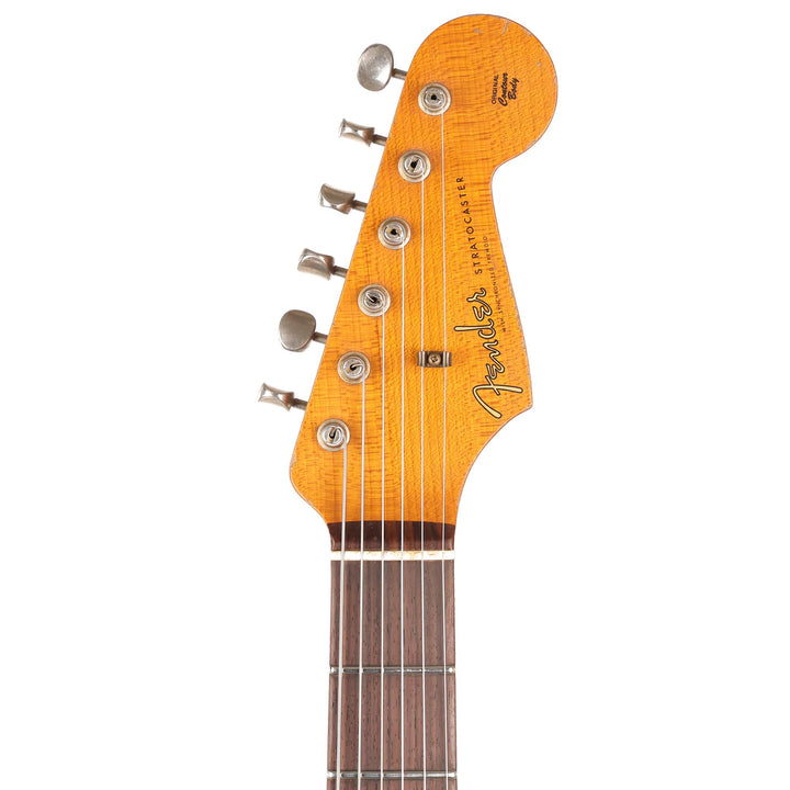Fender Custom Shop Music Zoo Ultimate Relic 1960 Stratocaster Masterbuilt Jason Smith Charcoal Frost Metallic
