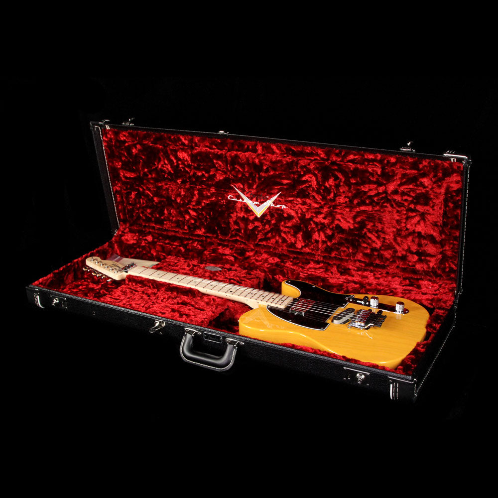 Fender Custom Shop Music Zoo Exclusive ZF Telecaster Electric Guitar Butterscotch Blonde — 7