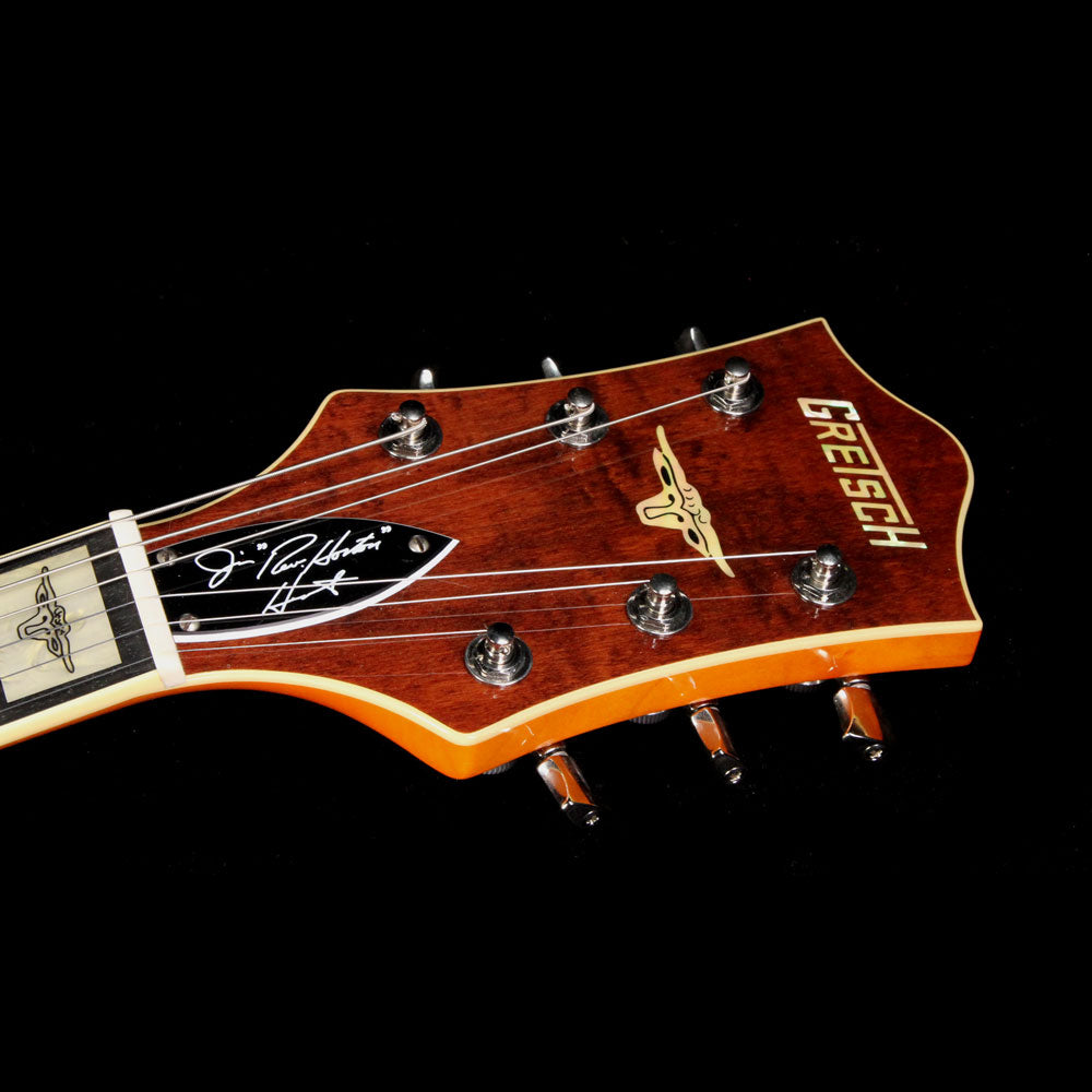 Used 2017 Gretsch G6120RHH Reverend Horton Heat Electric Guitar Orange Lacquer — 4