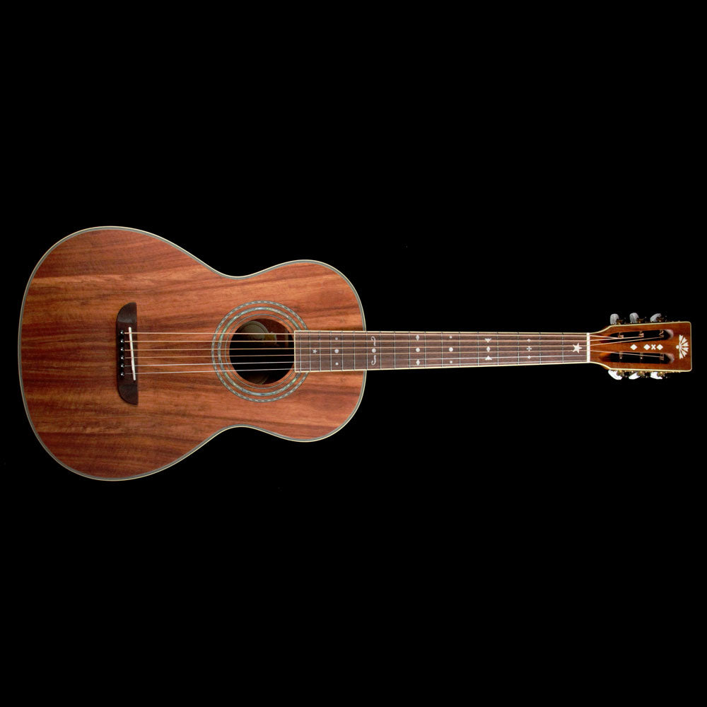 Washburn WP55NS Koa Parlor Guitar Natural | The Music Zoo