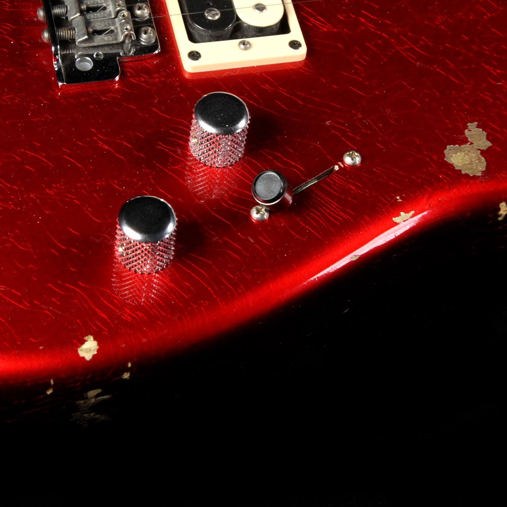 Used 2016 Fender Custom Shop Limited Edition Relic H/S Stratocaster Electric Guitar Candy Apple Red — 7