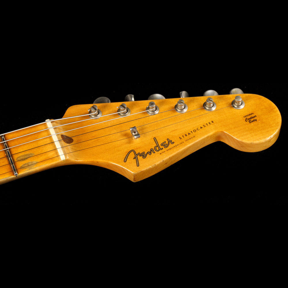 Used 2016 Fender Custom Shop Limited Edition Relic H/S Stratocaster Electric Guitar Candy Apple Red — 9