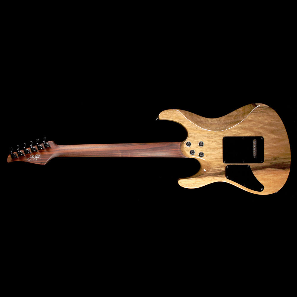 Suhr 2018 Select Modern Waterfall Burl Maple Electric Guitar Faded Green Small Burst — 3