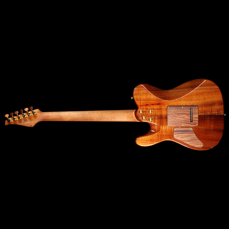 Suhr 2018 Select Modern T Koa and Figured Walnut Electric Guitar Natural — 3