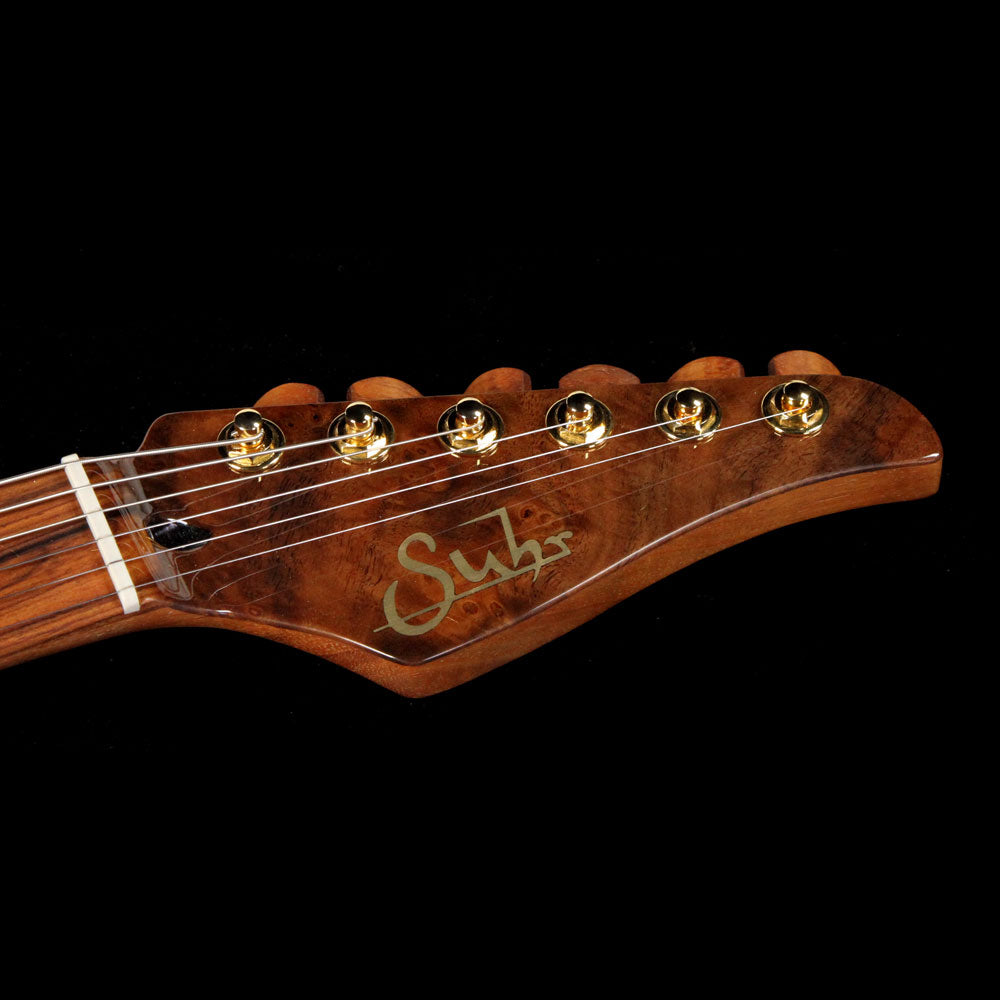 Suhr 2018 Select Modern T Koa and Figured Walnut Electric Guitar Natural — 4