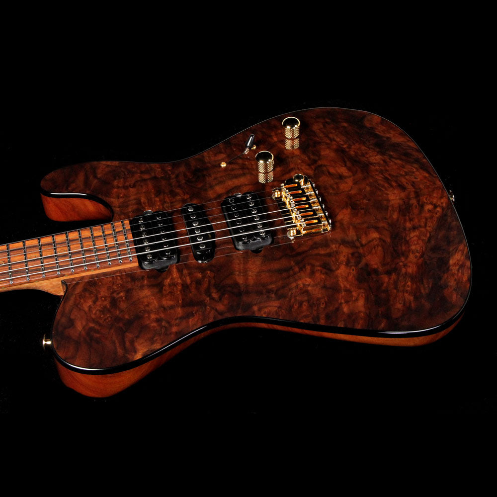 Suhr 2018 Select Modern T Koa and Figured Walnut Electric Guitar Natural — 5