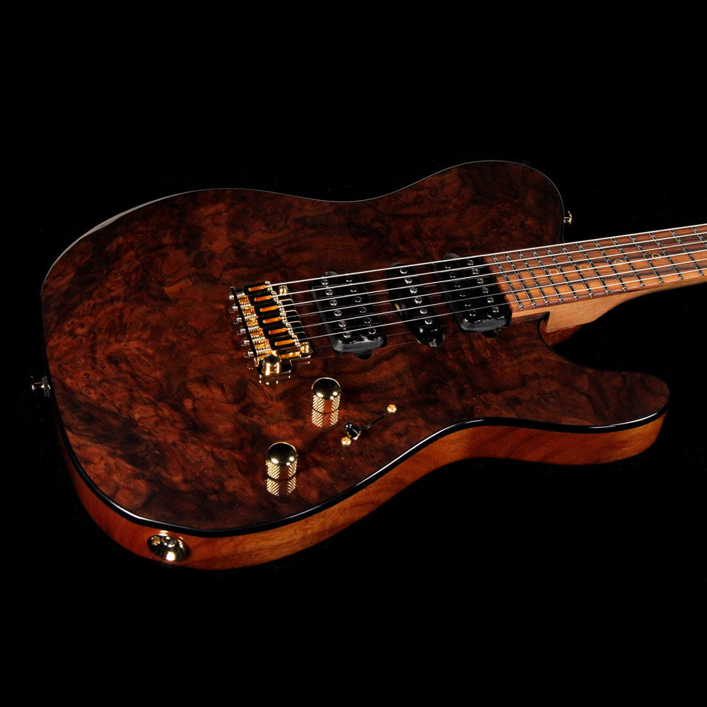 Suhr 2018 Select Modern T Koa and Figured Walnut Electric Guitar Natural — 6