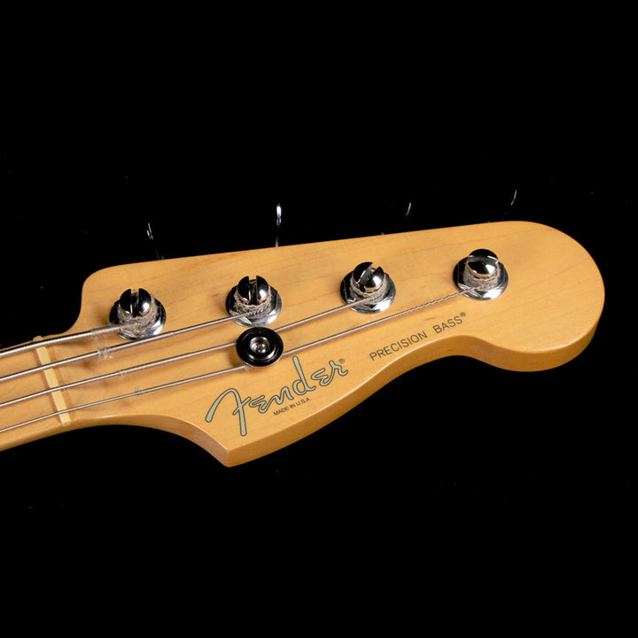 Used 2004 Fender American Standard Precision Bass Electric Bass Guitar Butterscotch