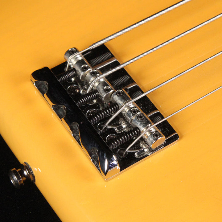 Used 2004 Fender American Standard Precision Bass Electric Bass Guitar Butterscotch