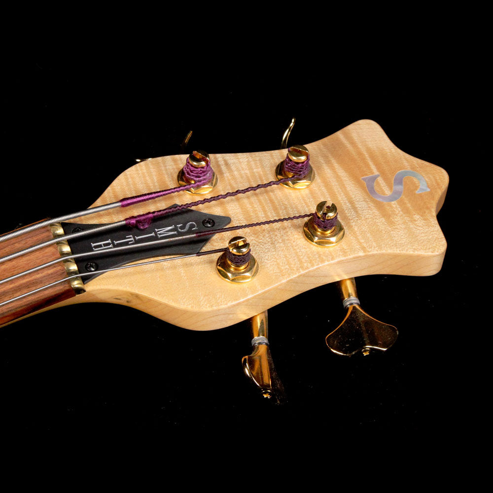 Used 2010 Ken Smith BSR-4MW Electric Bass Guitar Natural — 4