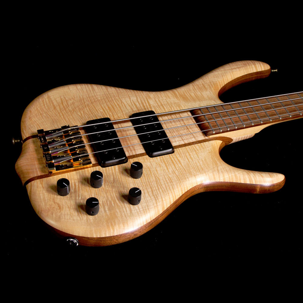 Used 2010 Ken Smith BSR-4MW Electric Bass Guitar Natural — 6