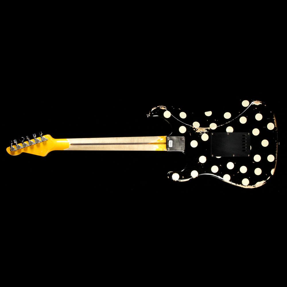 LsL Instruments Saticoy White Heavy Aging Black w/ White Polka Dots — 3
