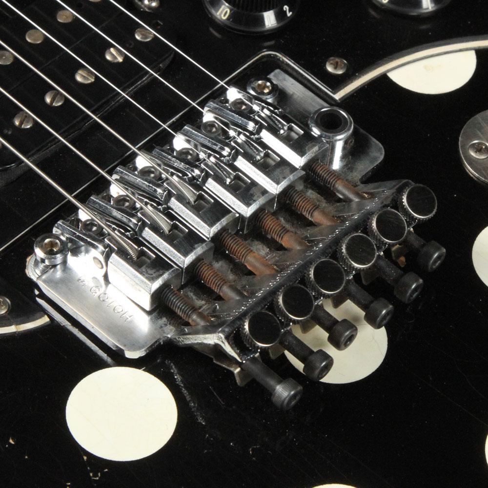 LsL Instruments Saticoy White Heavy Aging Black w/ White Polka Dots — 5