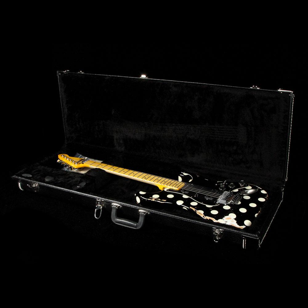 LsL Instruments Saticoy White Heavy Aging Black w/ White Polka Dots — 9