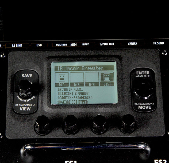 Used Line 6 POD HD500 Guitar Multi Effects Processor