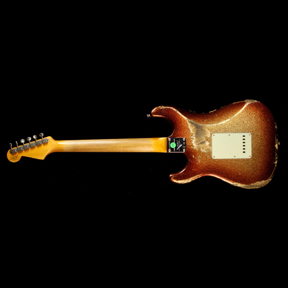 Fender Custom Shop 1965 Stratocaster 3-Tone Burst Sparkle Heavy Relic Flash Coat — 3